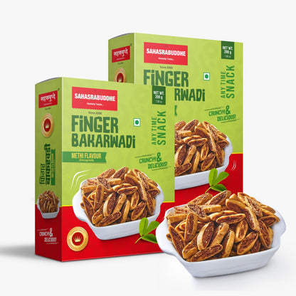 Sahasrabuddhe Classic Finger Bakarwadi PACK OF 2 (200g x 2) - 400g